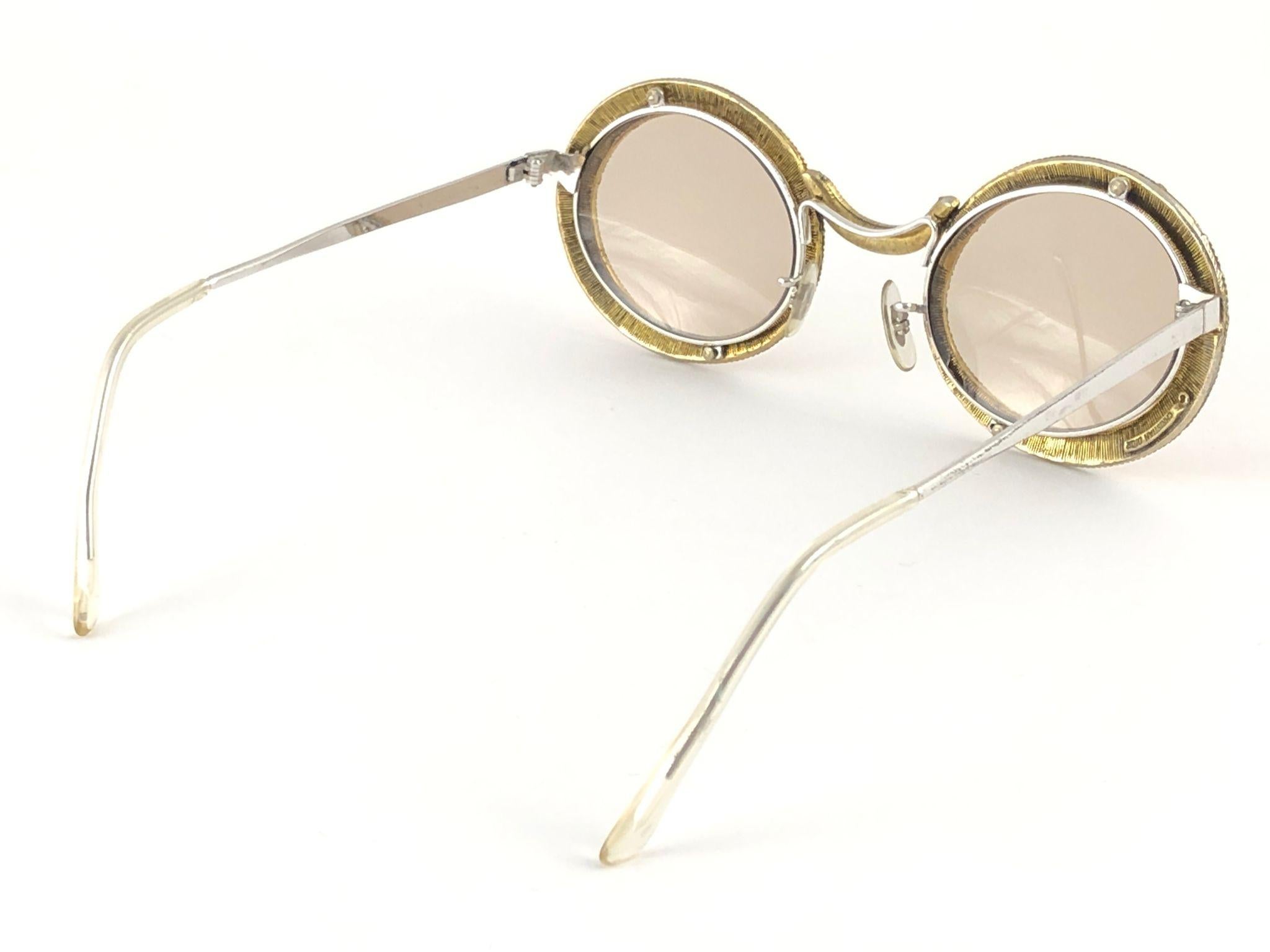 Women's Ultra Rare 1960 Christian Dior Enamel Jewelled Orange Archive Dior Sunglasses For Sale