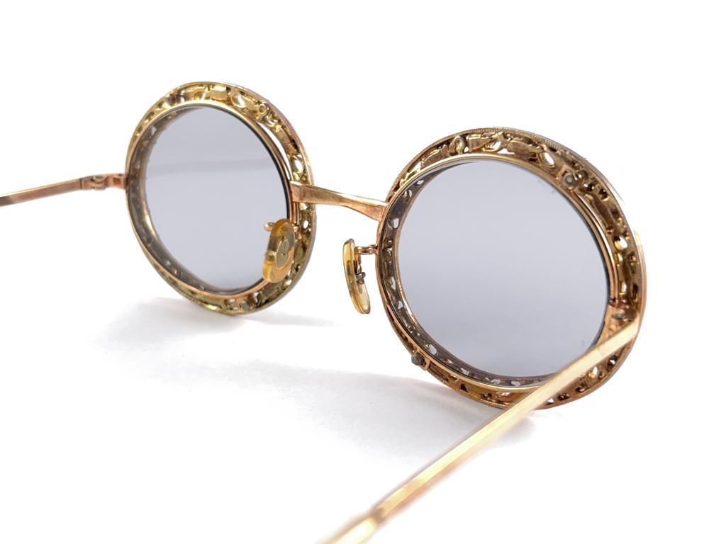 Ultra Rare 1960 Tura Jewelled  Accented Frame Archive Dior Sunglasses In Good Condition For Sale In Baleares, Baleares