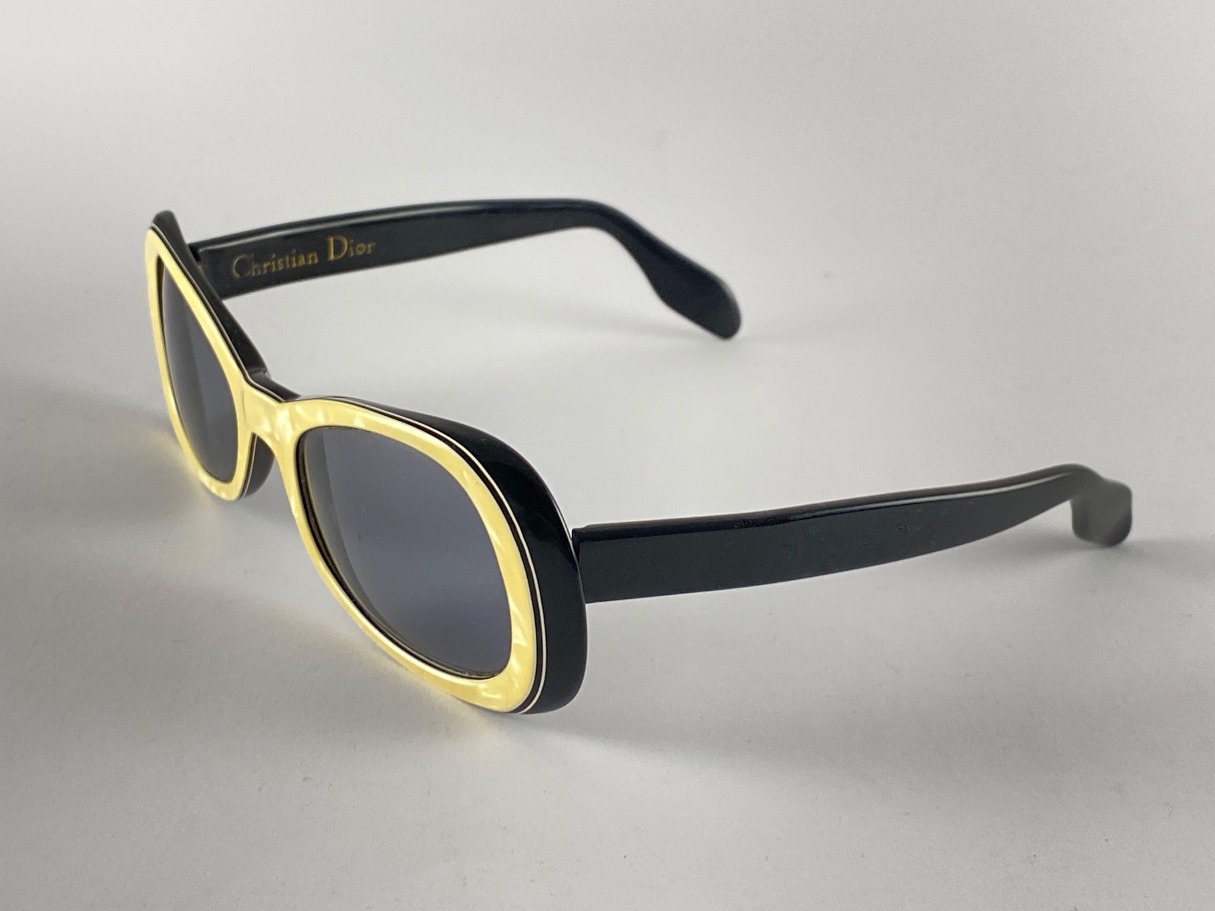 Gray Ultra Rare 1960'S Christian Dior Archive Dior Sunglasses Made in Austria For Sale
