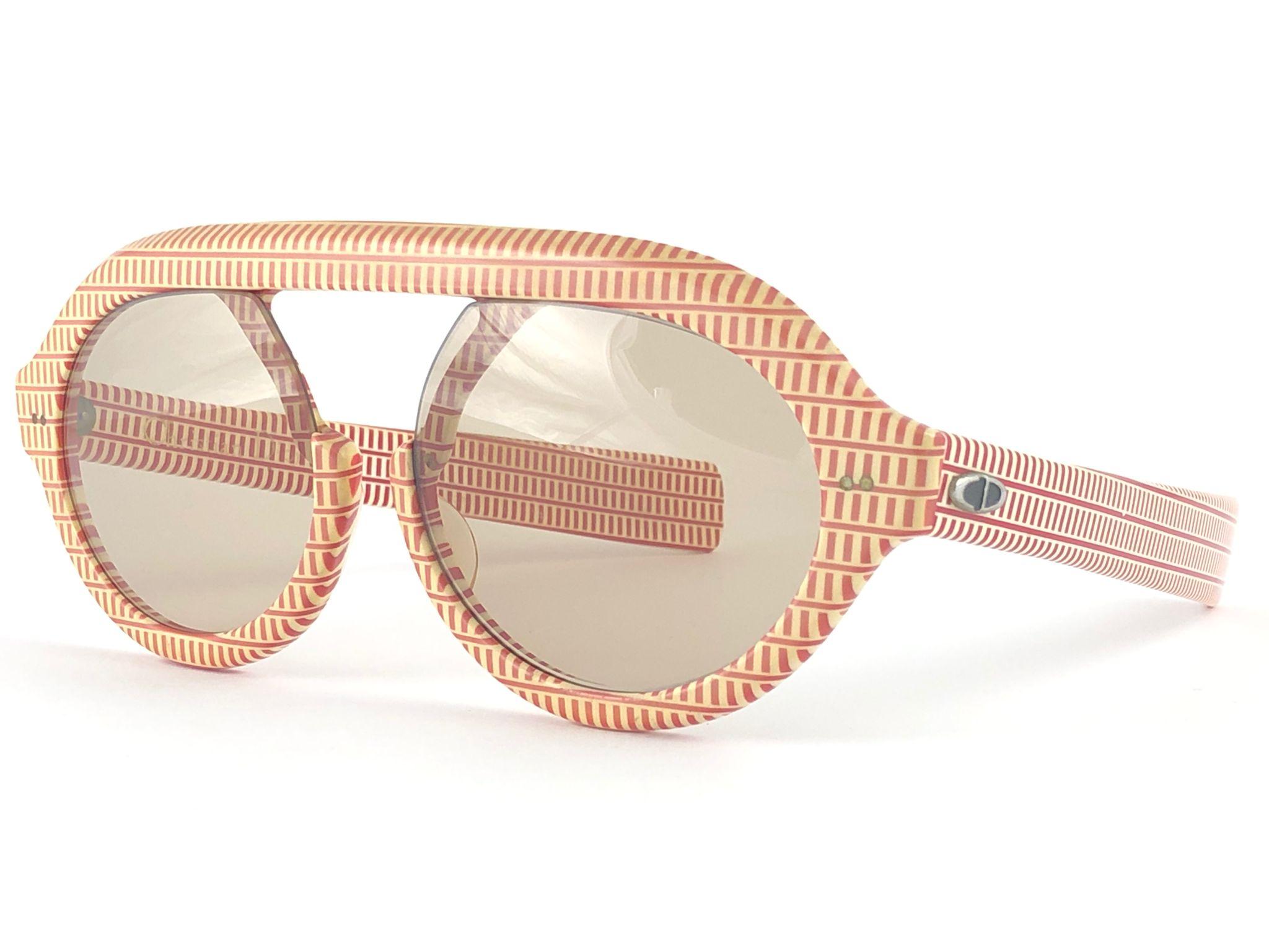 dior print sunglasses