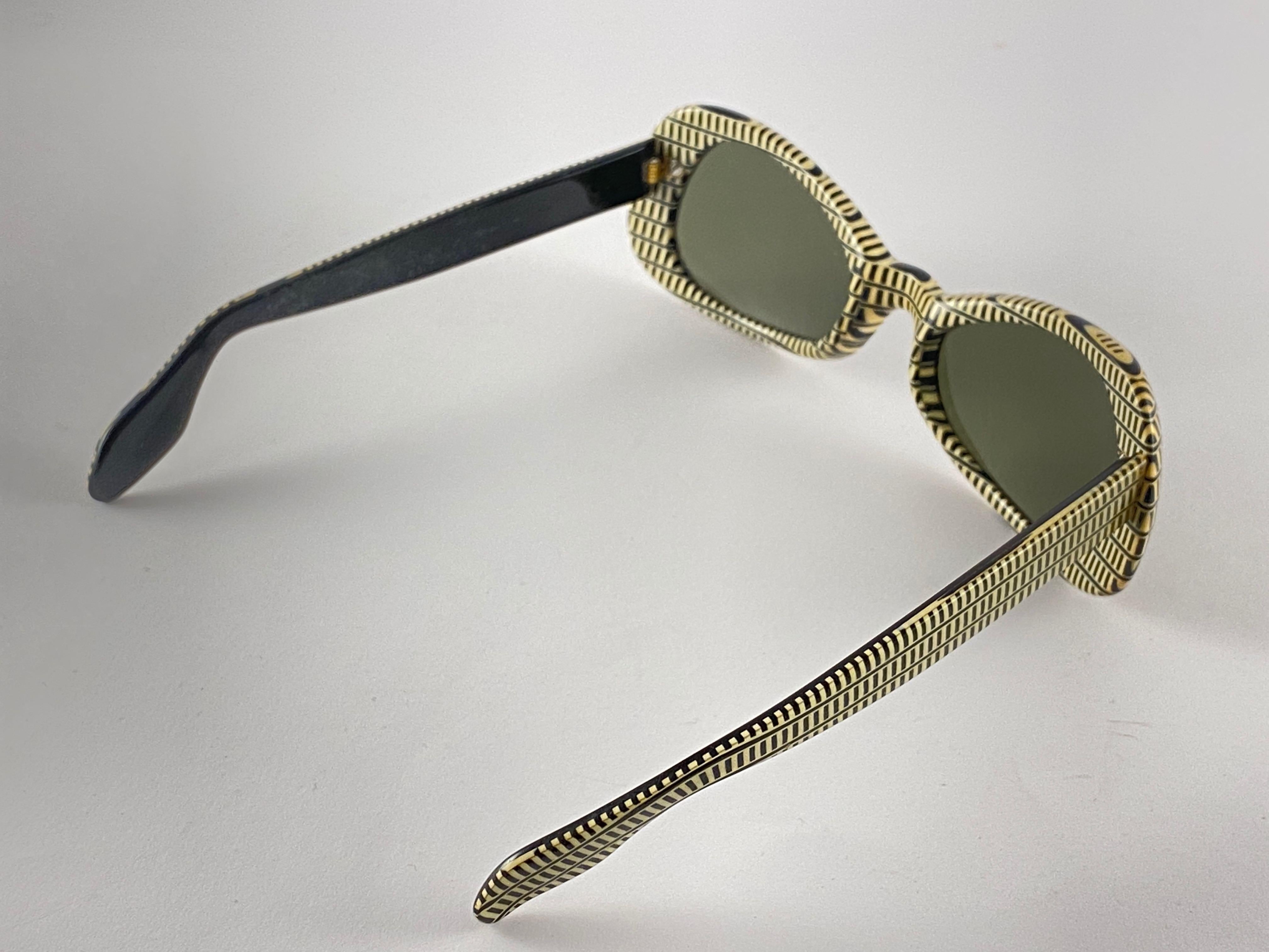 Women's Ultra Rare 1960'S Christian Dior Pre Optyl Print Archive Dior Sunglasses Austria For Sale