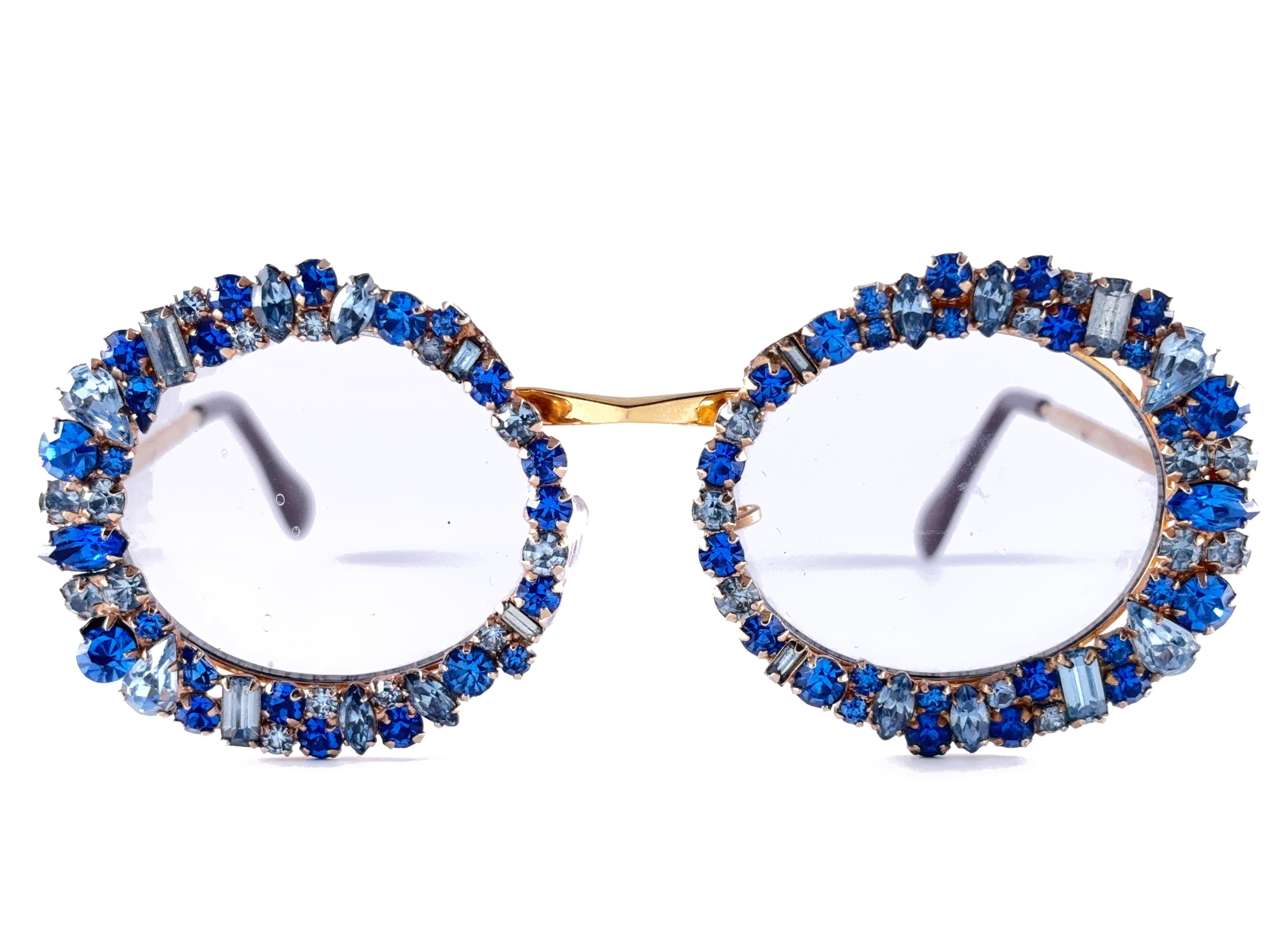 Ultra Rare 1960'S Tura Filigree Accented Frame Archive Dior Sunglasses For Sale 5