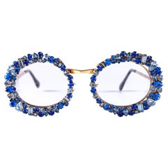 Ultra Rare 1960'S Tura Filigree Accented Frame Archive Dior Sunglasses
