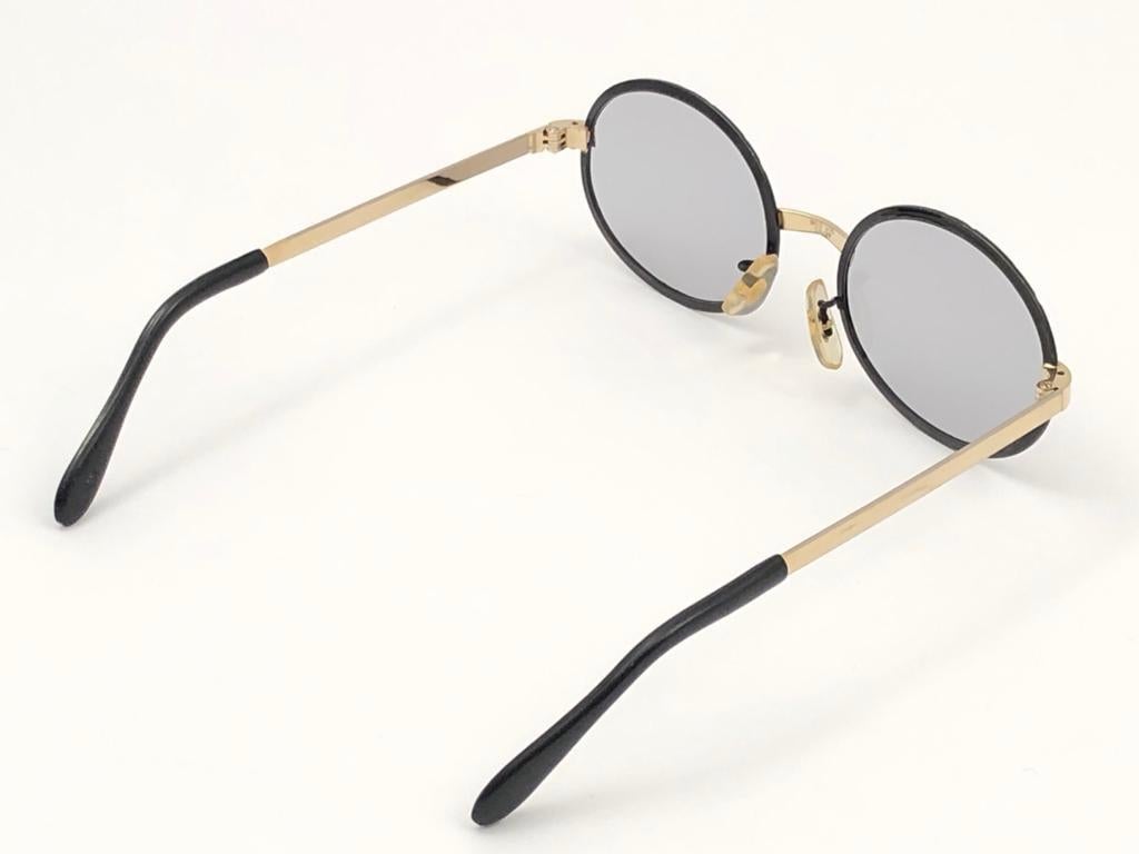 Women's Ultra Rare 1970's Tura Rimless Silver Light Lenses Sunglasses