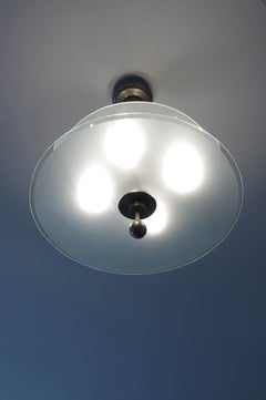 Bauhaus Chandelier by Emil Fahrenkamp for Schwintzer & Graeff, 1930s