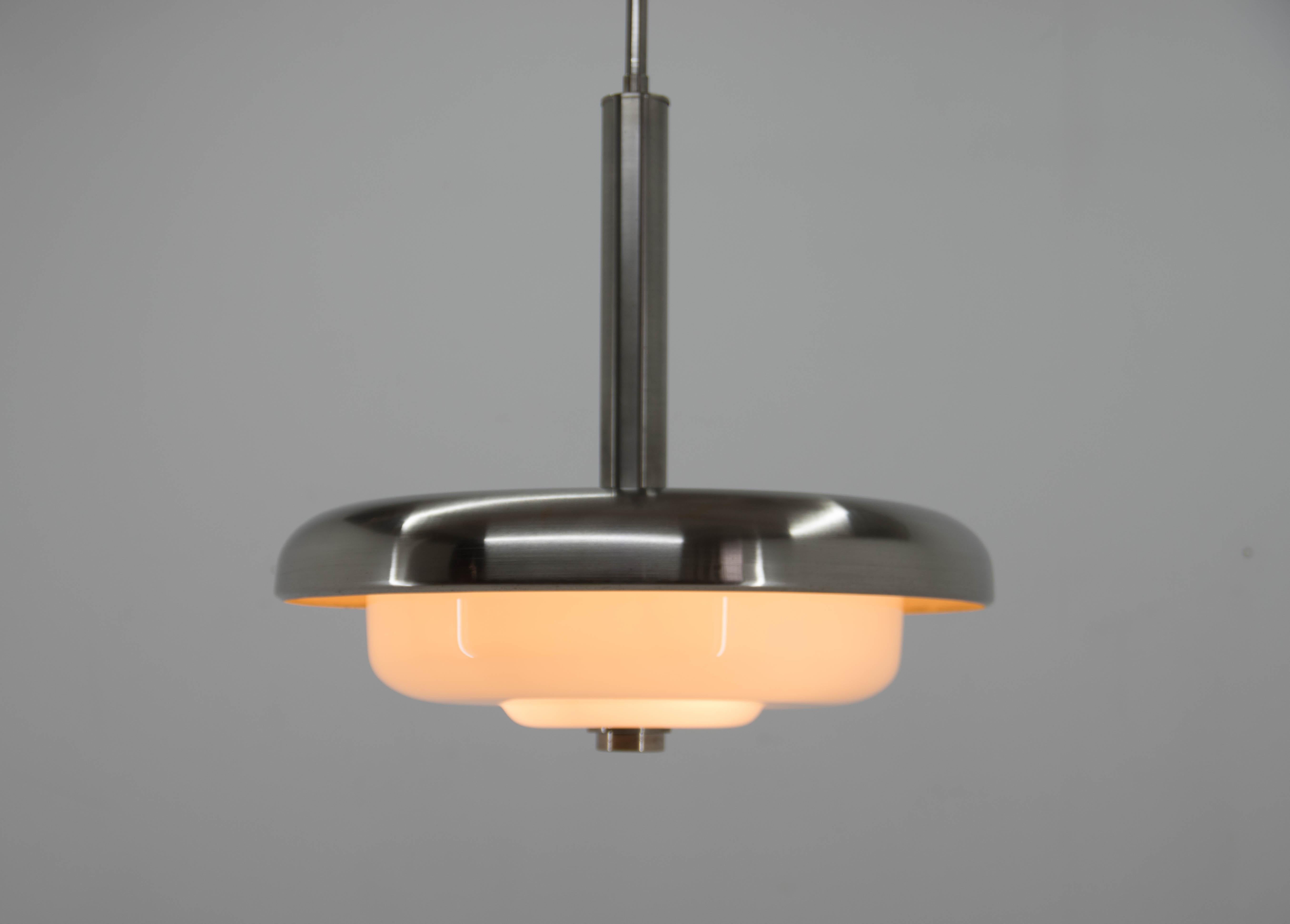 Ultra Rare Bauhaus Chandelier by IAS, 1930s For Sale 10