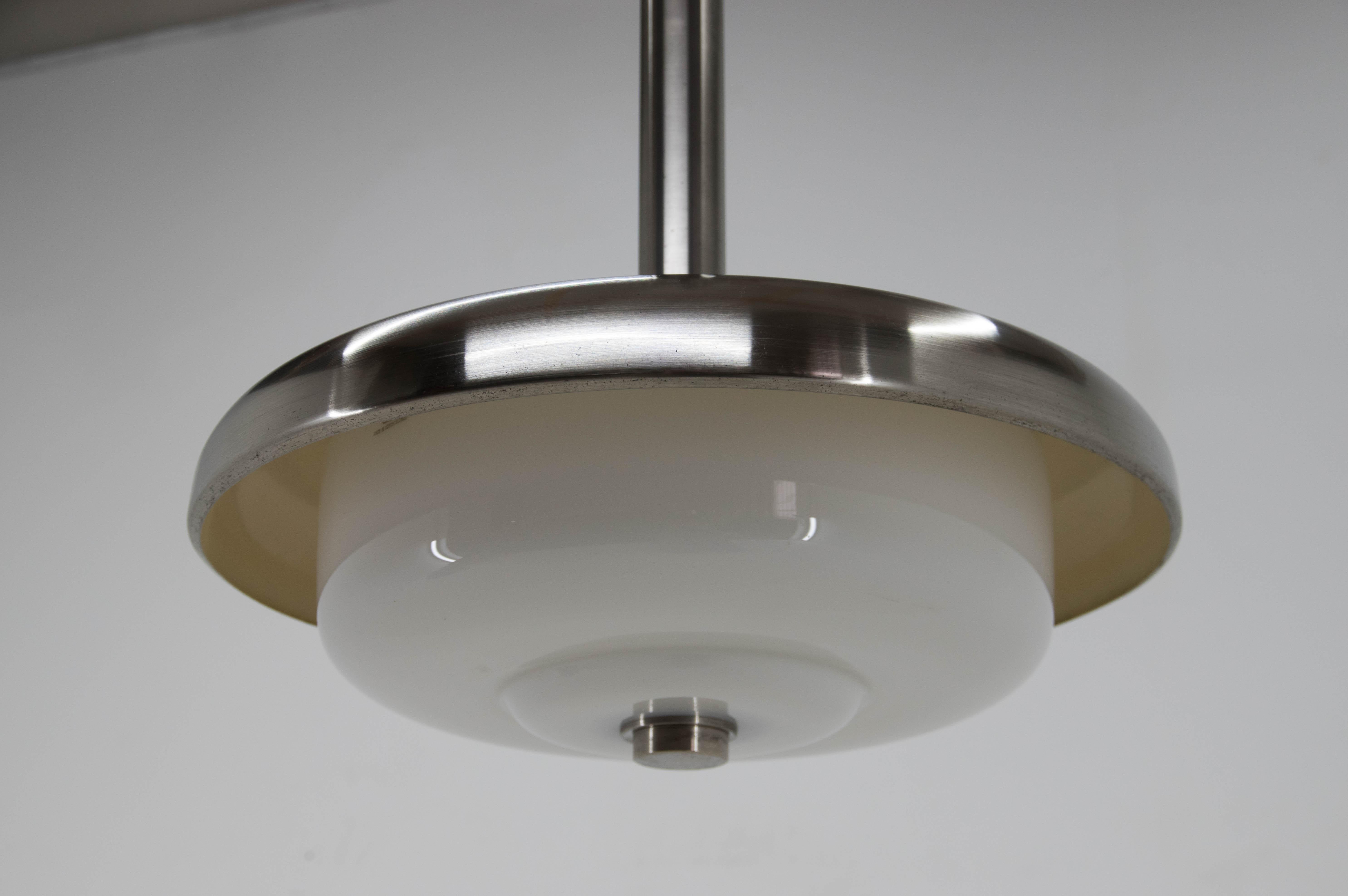 Ultra Rare Bauhaus Chandelier by IAS, 1930s For Sale 1