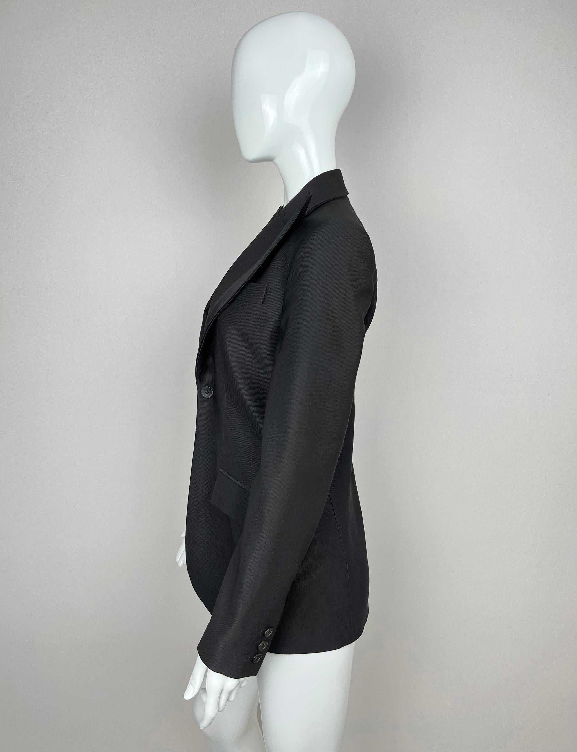 Ultra Rare F/W 2001 Alexander McQueen blazer à revers défilé What a Merry-Go-Round en vente 12