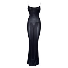 Robe en maille ultra rare de John Galliano 1994