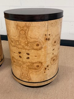 Ultra Rare Scene Two Drum Tables From Henredon