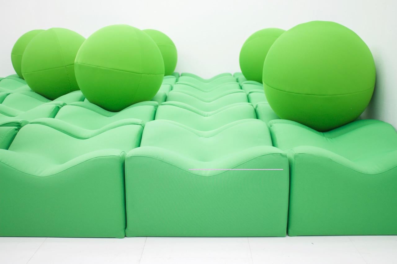 Fabric Ultra Rare Seating Area by Ronald Koop Germany, 1973