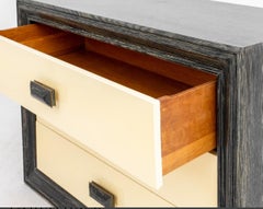 Rarissima cassettiera d'epoca in ceramica di James Mont