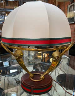 Ultra Seltene italienische Vintage-Tischlampe von Gucci, 1970er Jahre