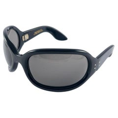 Rare Vintage Oliver Goldsmith Yuhu Black Two for The Road 1966 Sunglasses