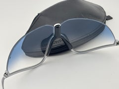 Ultra Rare Vintage Porsche 5630 Silver Frame 1980 Sunglasses Germany