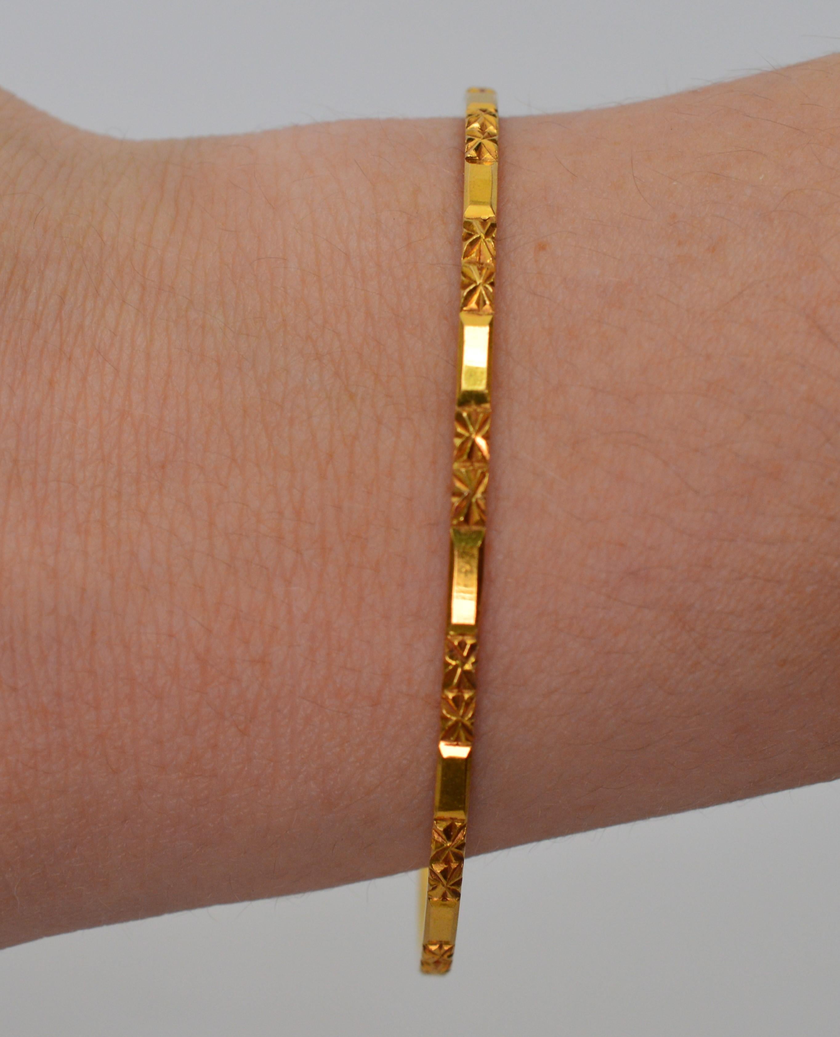 18 carat gold bangles for sale