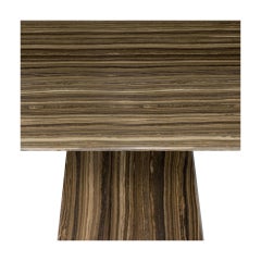 Ultra Thin Brown Marble Console Table