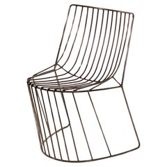Ultrablack Amarone Aureo Chair by GIROTTI ENRICO
