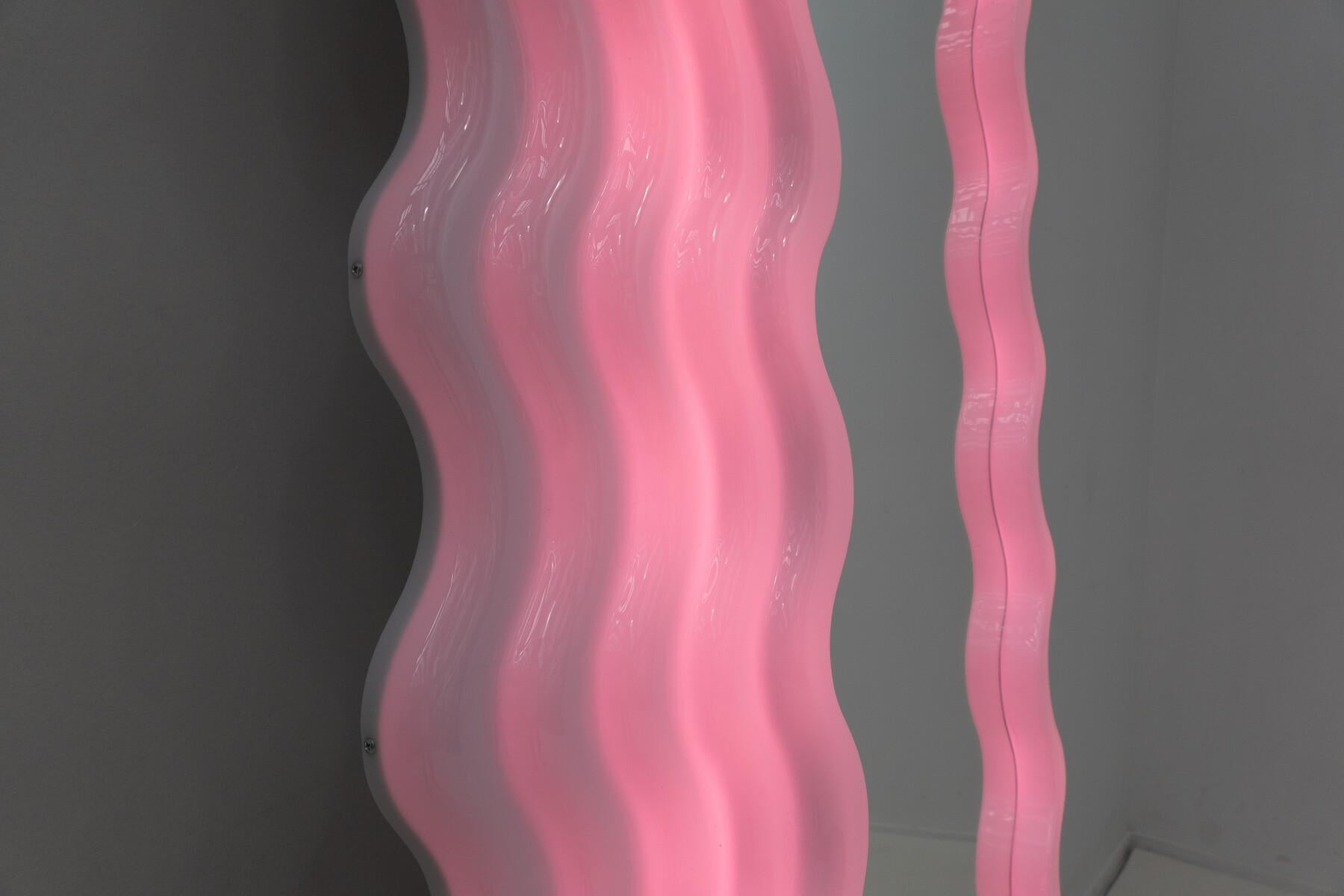 Moderne Miroir/lampe Ultrafragola d'Ettore Sottsass, Poltronova  en vente