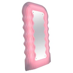 Ultrafragola Mirror / Lamp by Ettore Sottsass, Poltronova