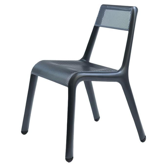 Ultraleggera Anodic Black Chair by Zieta For Sale