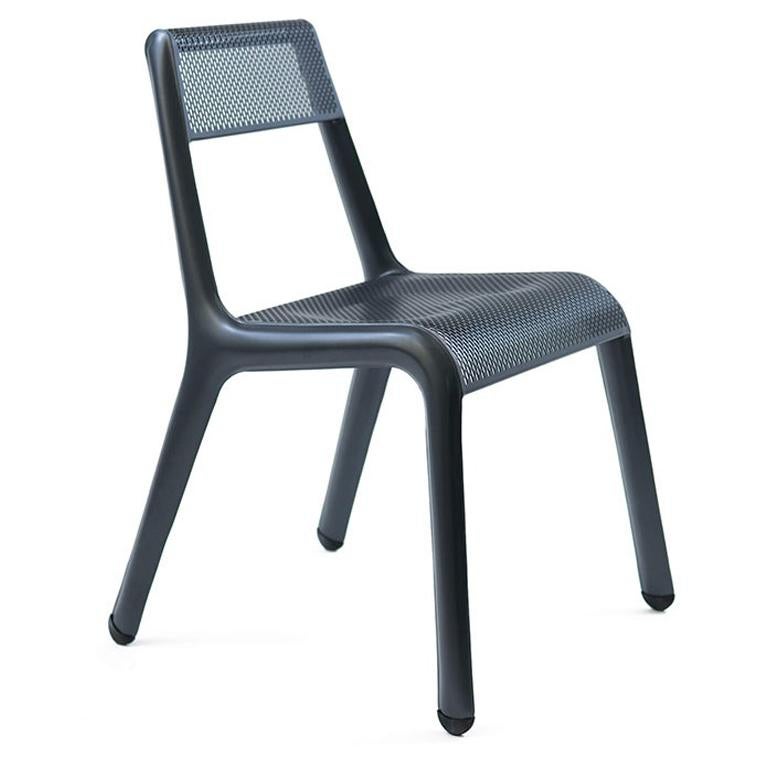 Ultraleggera Anodic Black Color Aluminum Seating by Zieta