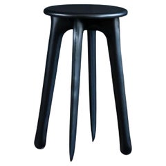 Ultraleggera Tabouret de cuisine noir anodisé par Zieta