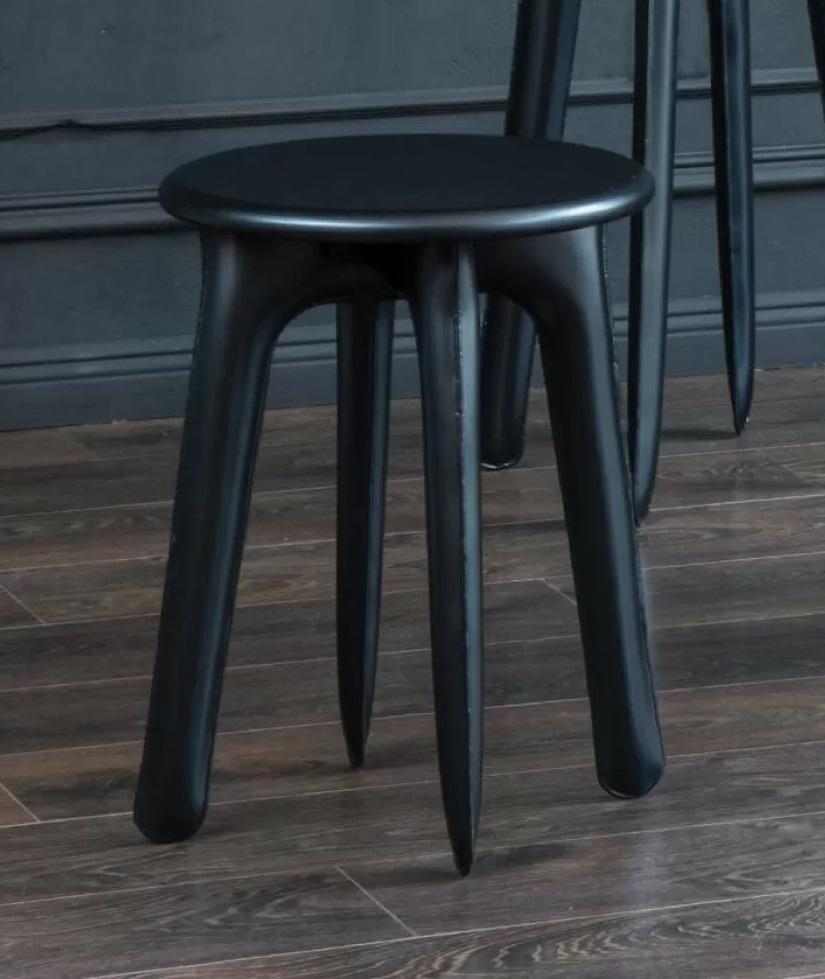 Ultraleggera Anodic Black Standard Stool by Zieta
Dimensions: Ø 34 x H 46 cm.
Materials: Aluminum.
Finish: Anodic black.

Inspired by the features of the Ultraleggera chair, we expanded its concept with new objects. Please welcome the family driven