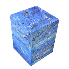 Ultramarine Blue Side Table