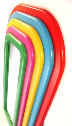 Ultrarainbowla Monumental Floor Mirror, Custom Piece, Greg Palombo, 2023