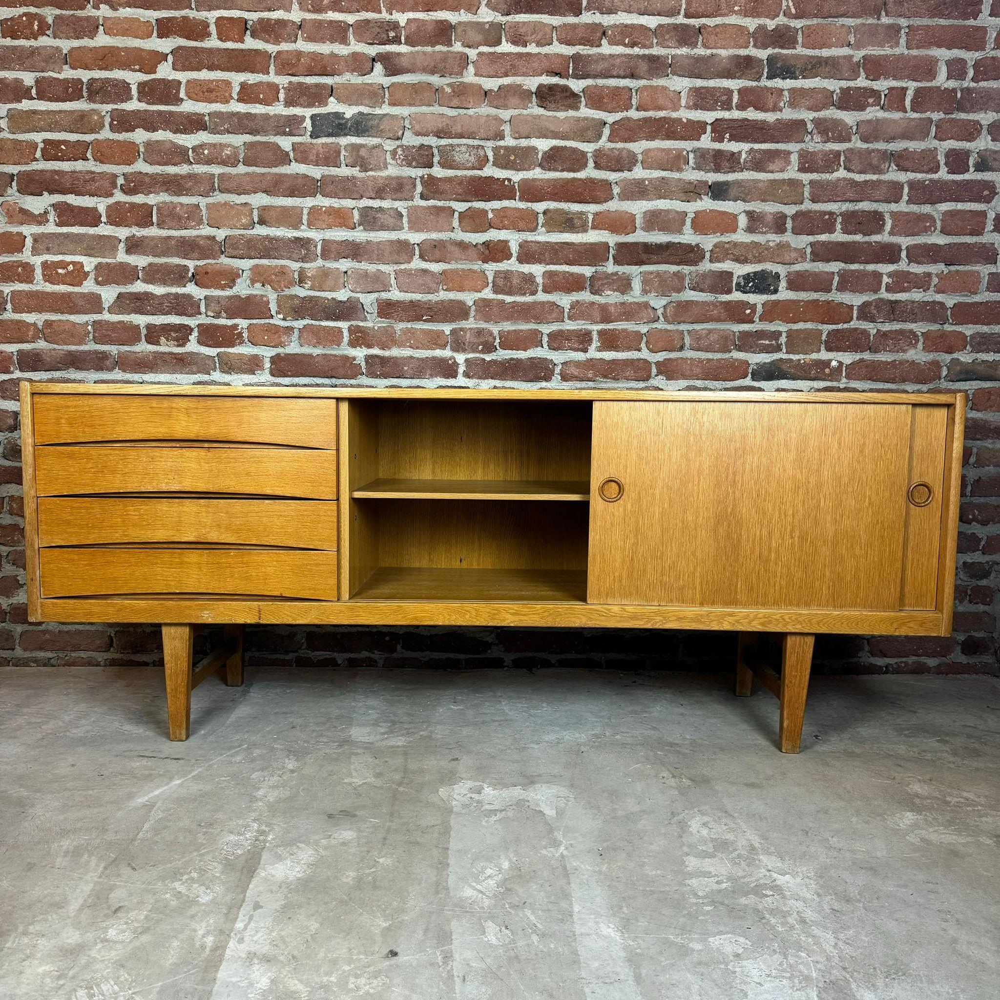 Quercia Credenza Ulvö di Erik Wørts per Ikea, anni '50 in vendita