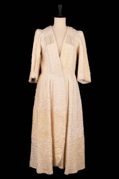 Ulyana Srgeenko breitschwanz fur coat for Galina Beglova Couture circa 2015