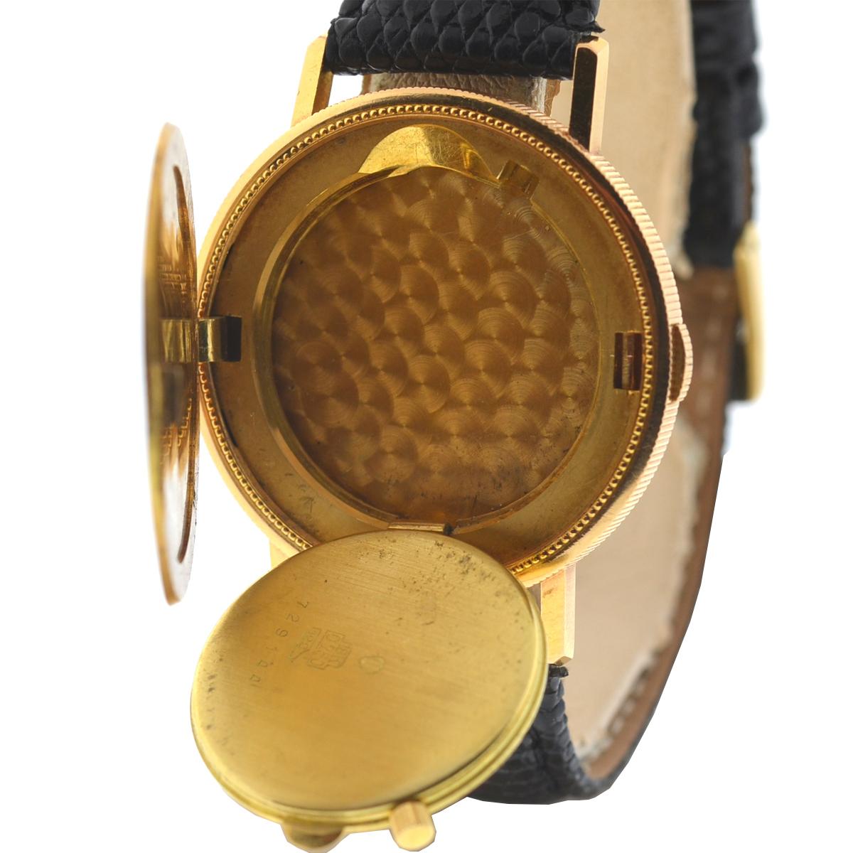 Ulysse Nardin 18 Karat Yellow Gold Manual Winding Coin Watch 2