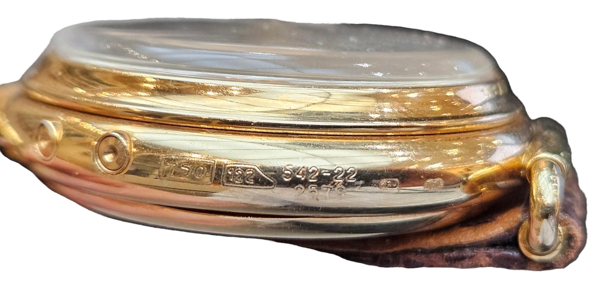 Ulysse Nardin en or jaune 18 carats phase de lune avec date édition limitée, Lemania Cal. en vente 14