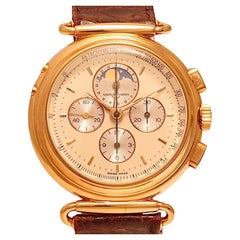 Vintage Ulysse Nardin 18kt Yellow Gold Moonphase with Date Limited Edition, Lemania Cal.
