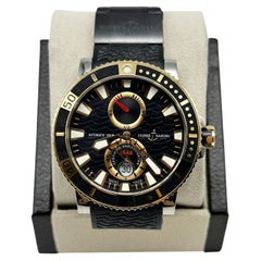 Ulysse Nardin 265-90 Maxi Marine Taucher Titan 18K Roségold Schachtelpapier