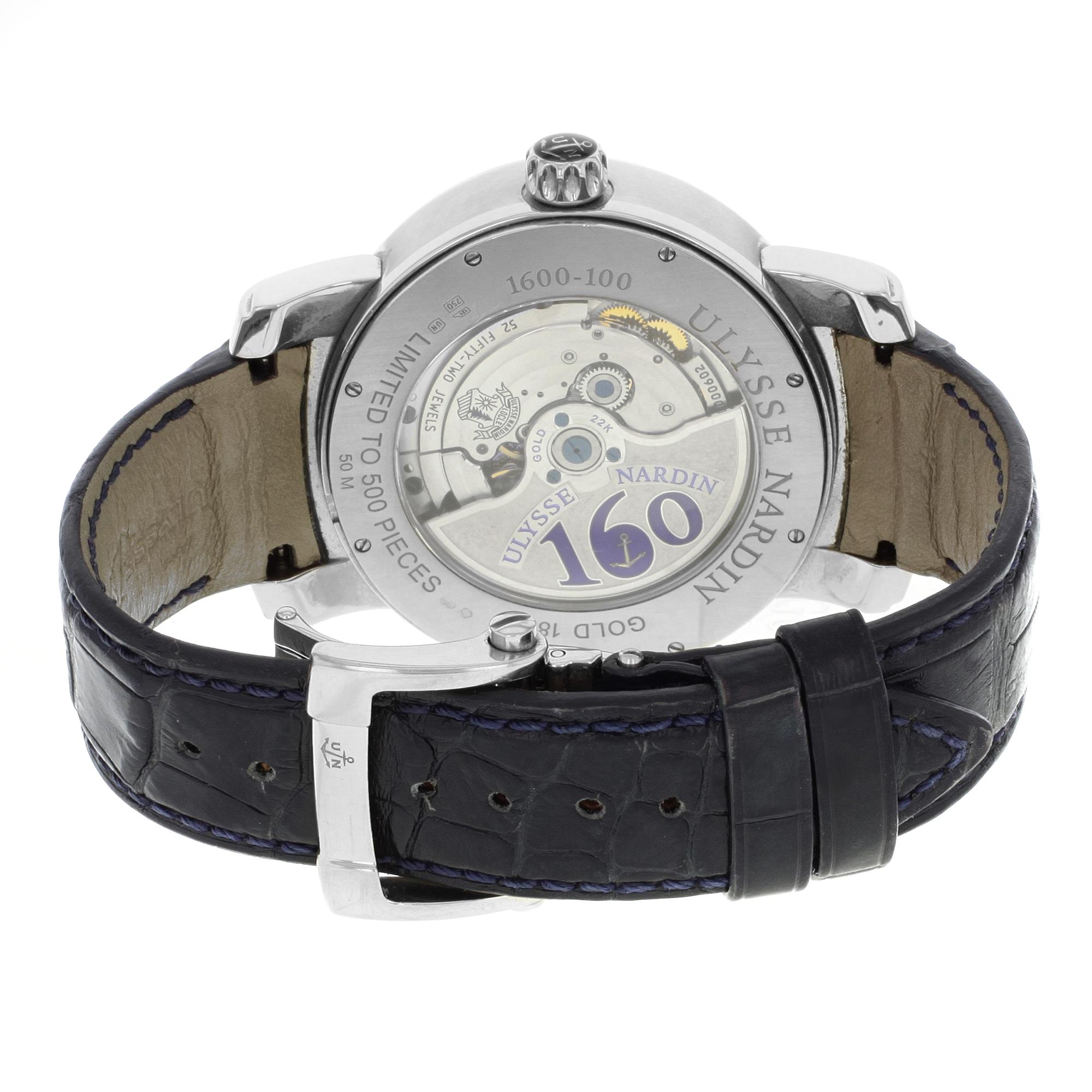 ulysse nardin anniversary 160 limited edition