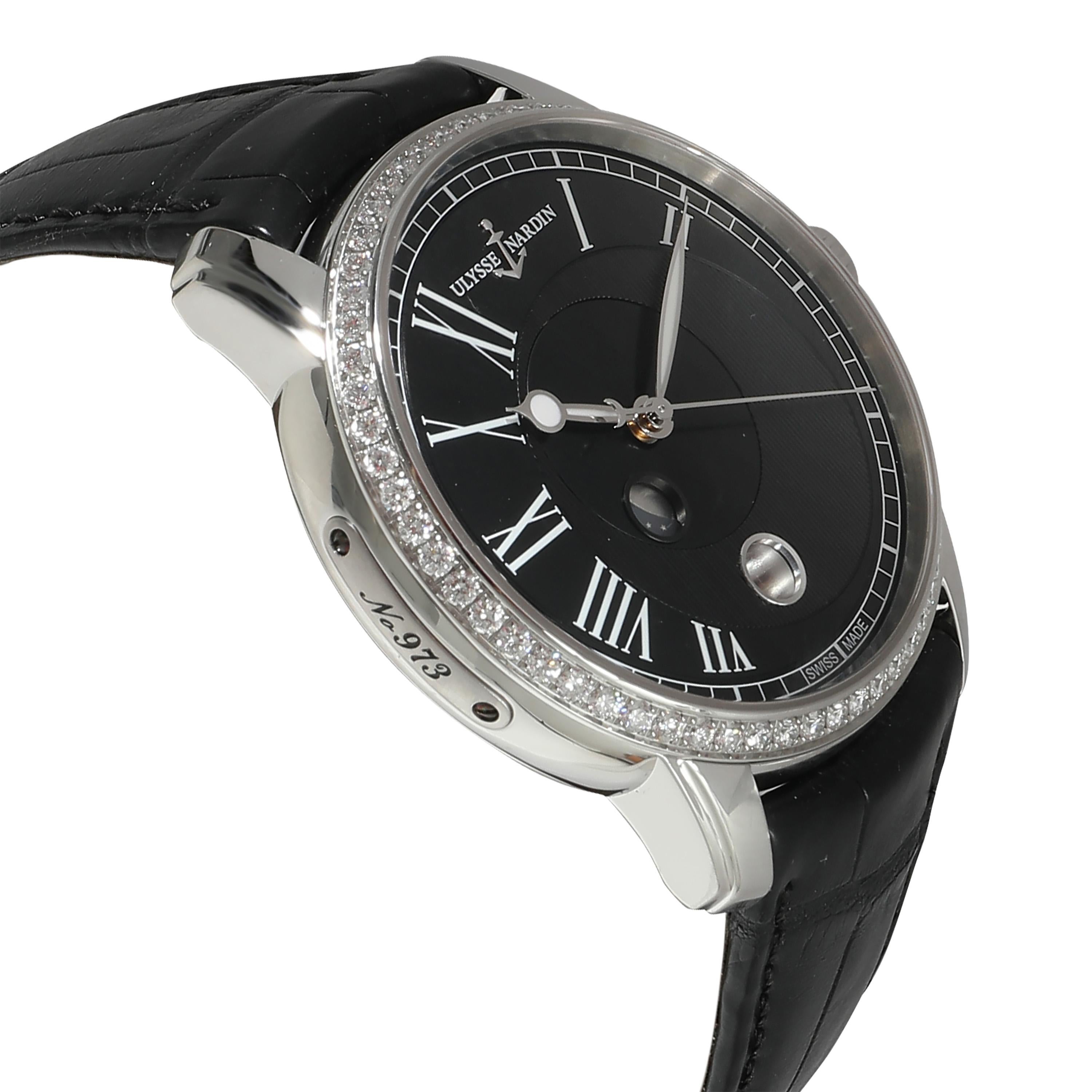 Ulysse Nardin Classico Luna 8293-122 Unisex-Uhr in  Rostfreier Stahl 1