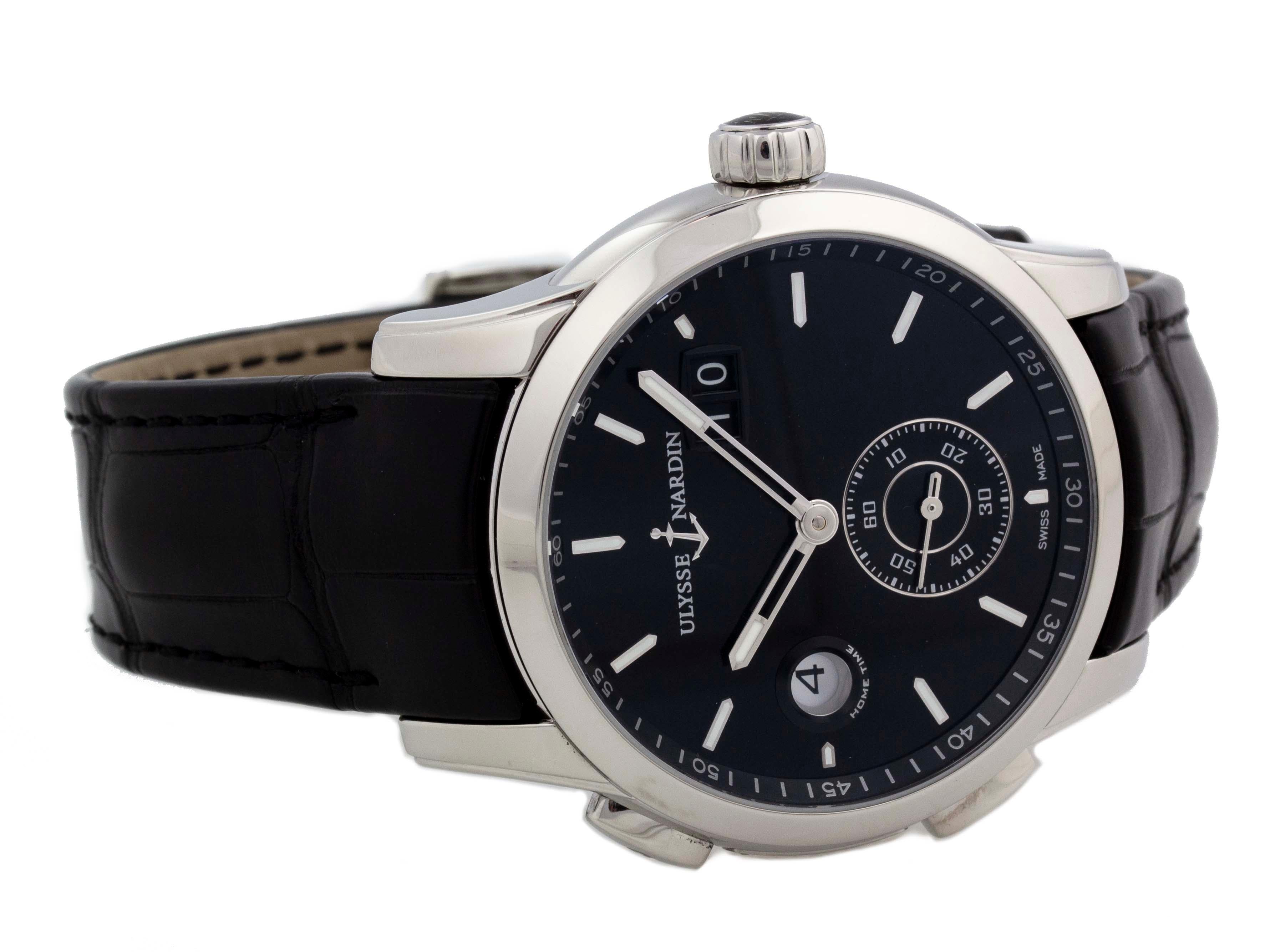 Men's Ulysse Nardin Dual Time 3343-126-92 For Sale