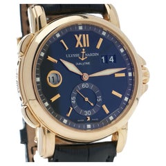 Ulysse Nardin Dual-Time Men's Wristwatch, Ref Nr. 246-55