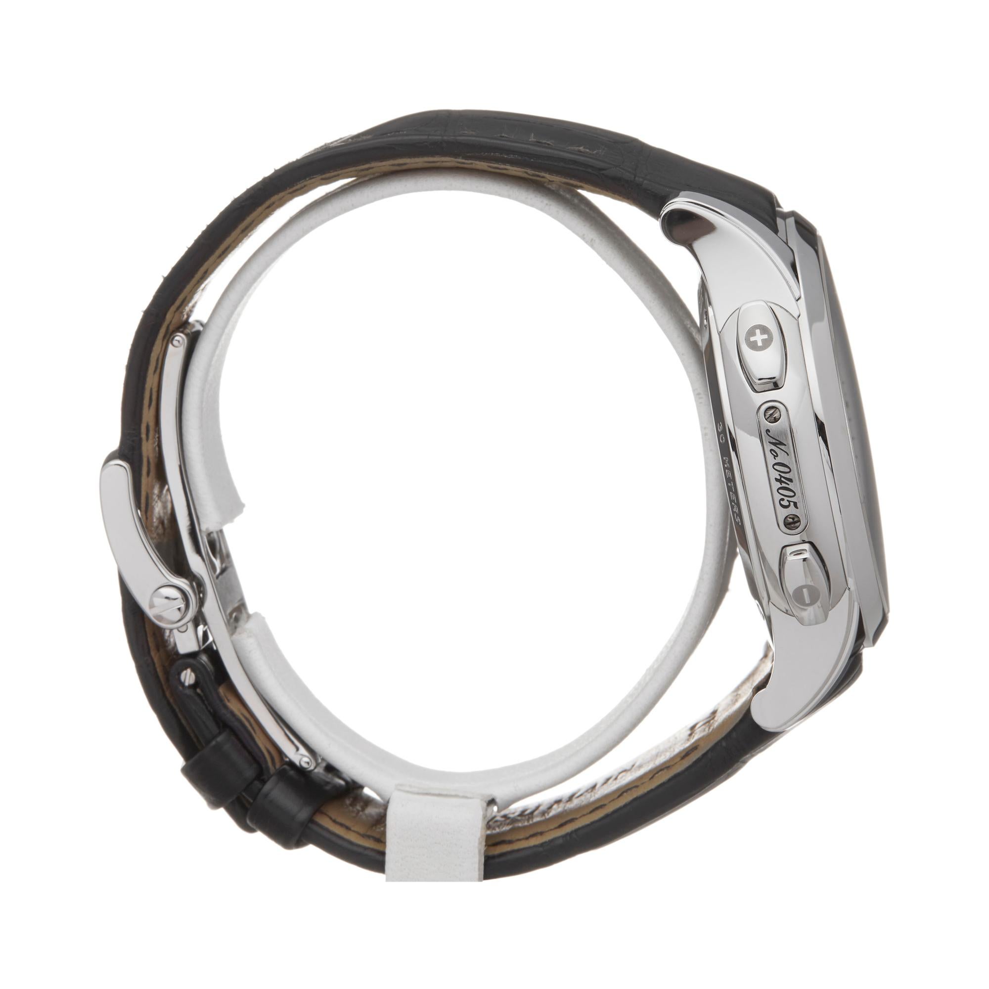 Ulysse Nardin Dual Time Stainless Steel 3343-126 Wristwatch 1