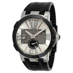 Ulysse Nardin Executive Dual Time 243-00-3/42 Men's Watch in  Stainless Steel/Ce