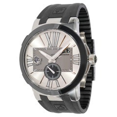 Ulysse Nardin Executive Dual Time T-243-00 Men's Watch in Stainless Steel/Ceram