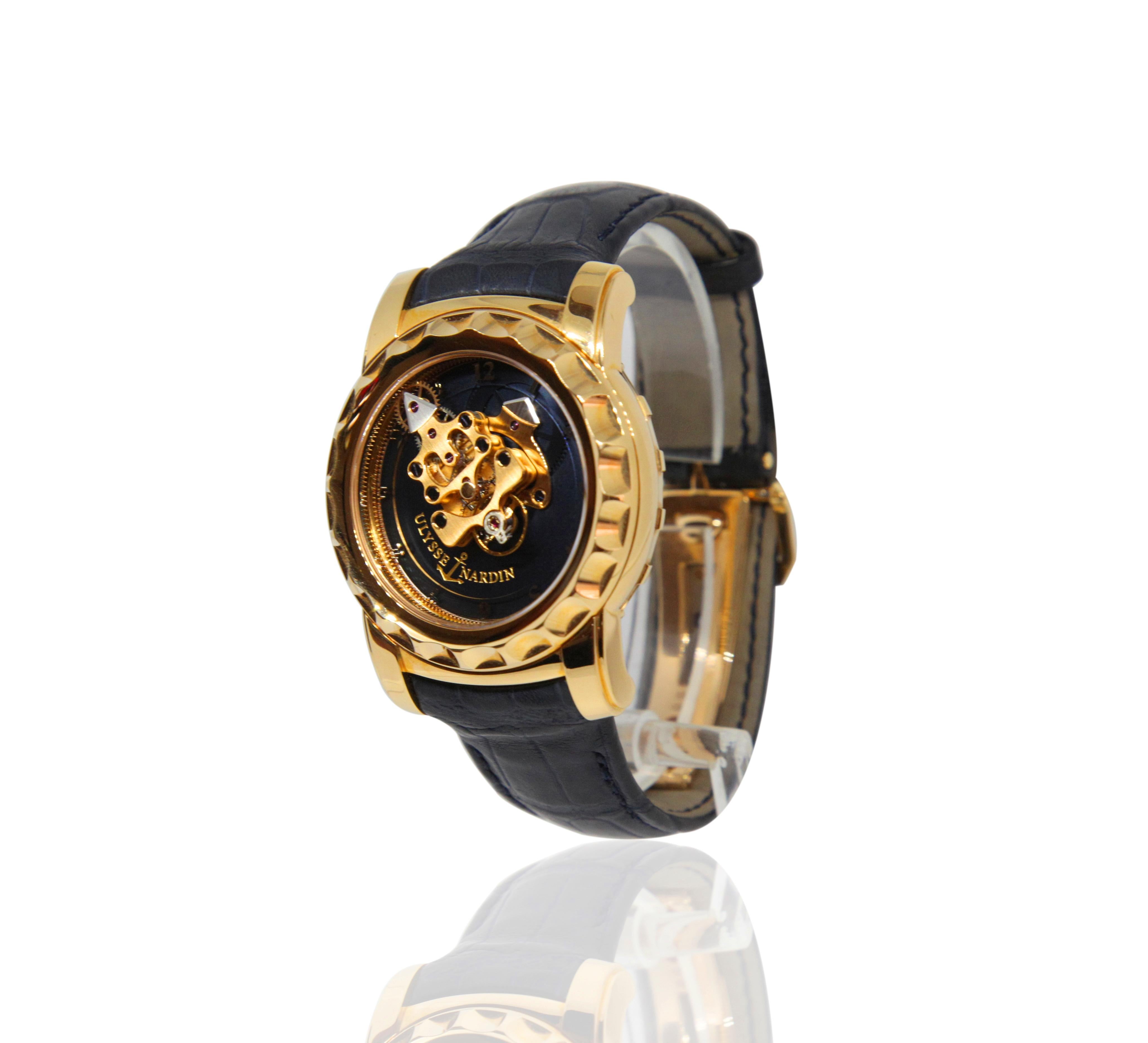ULYSSE NARDIN Freak Carrousel Tourbillon Armbanduhr Werksgarantie 6/2026 Herren im Angebot