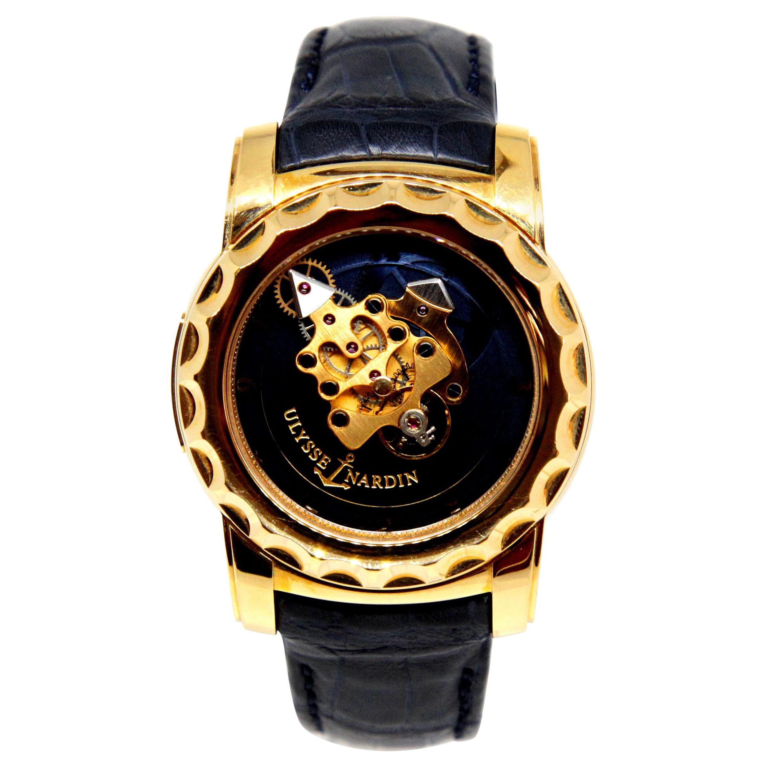ULYSSE NARDIN Freak Carrousel Tourbillon Armbanduhr Werksgarantie 6/2026 im Angebot