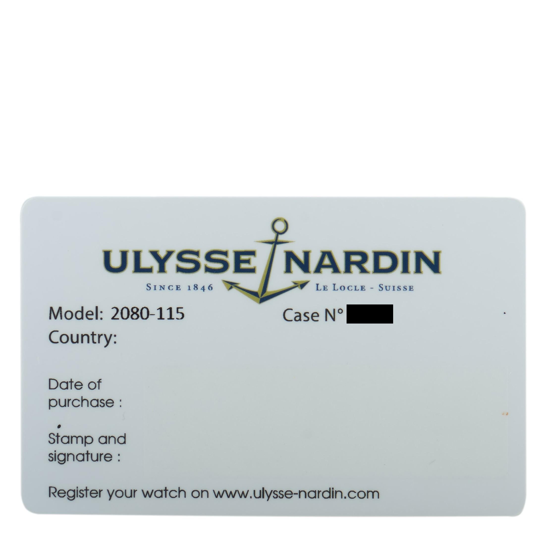 Men's Ulysse Nardin Freak Diavolo Watch 2080-115