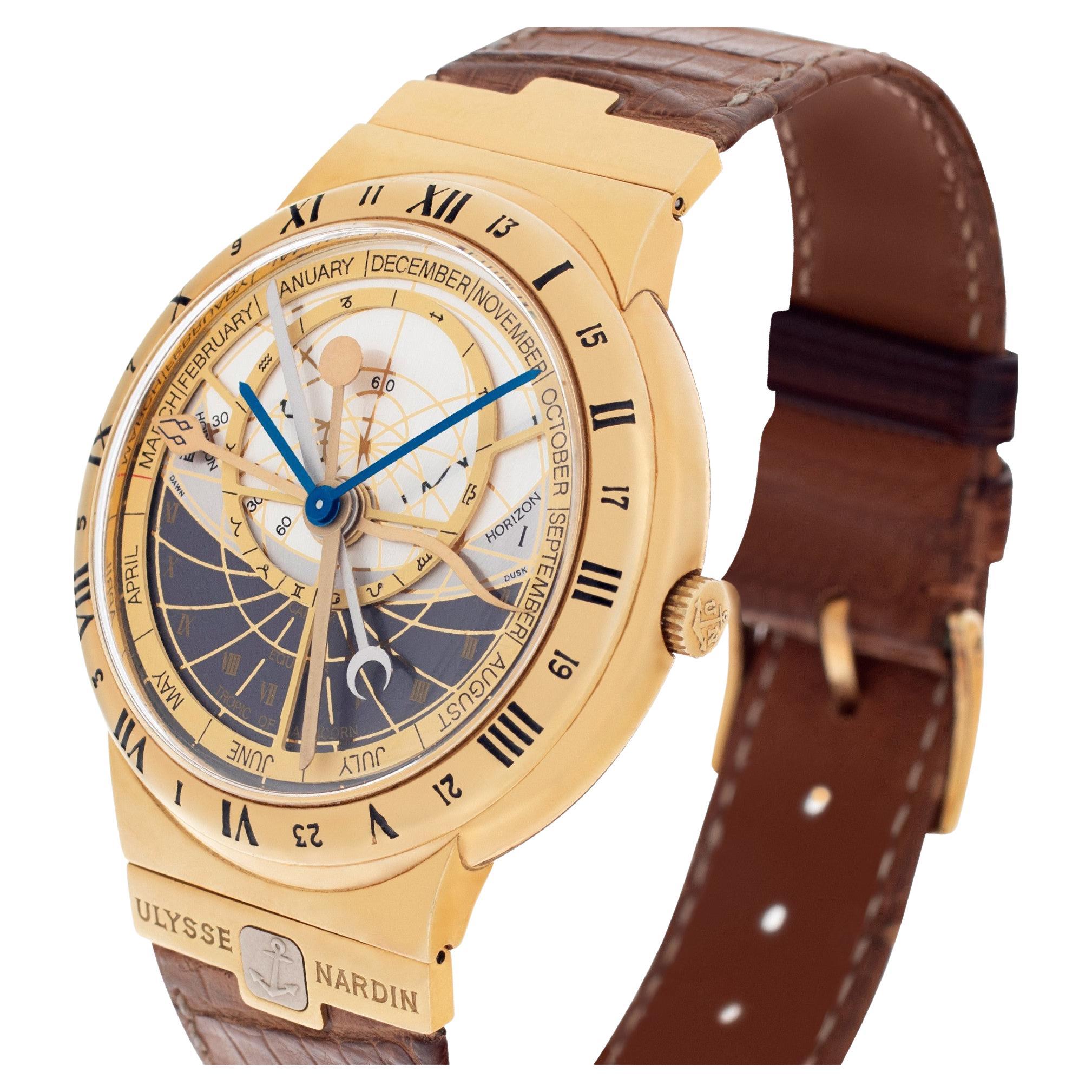 Ulysse Nardin Galaxy Watch in 18k Yellow Gold, Ref. 901-22