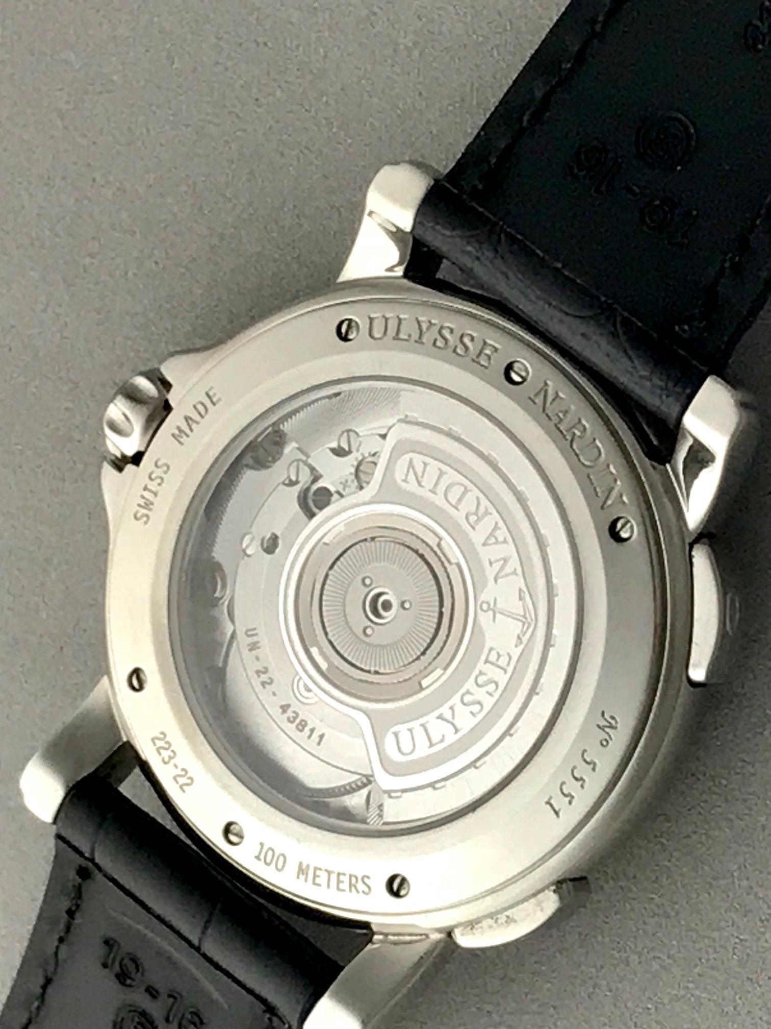 Ulysse Nardin GMT Big Date 223-22/691 In Excellent Condition In Dallas, TX