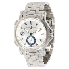 Ulysse Nardin GMT Big Date 243-55 Herrenuhr aus Edelstahl