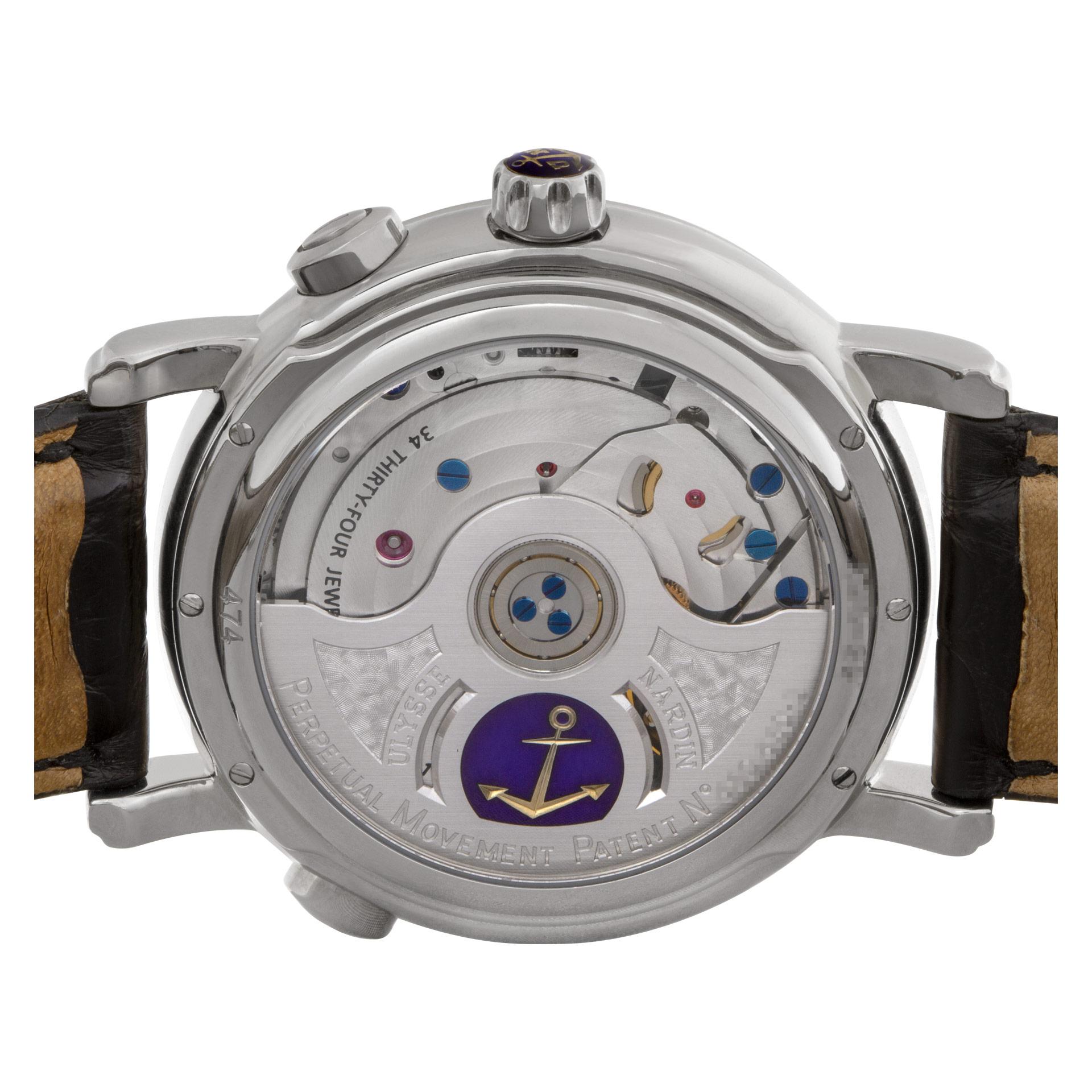 ulysse nardin gmt perpetual watch